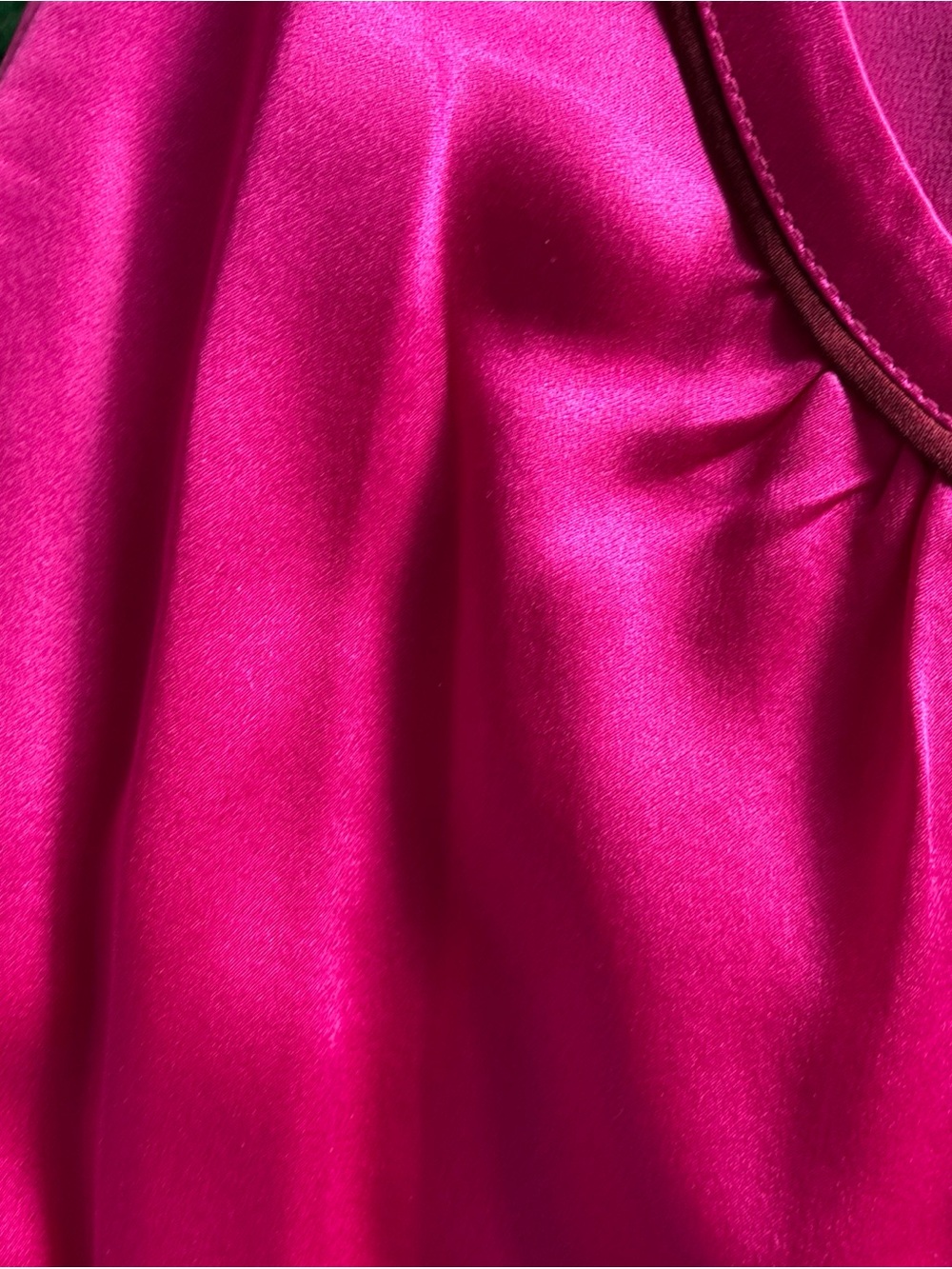 Marc by Marc Jacobs Women's Sleeveless Hot Pink tank 100% Silk Size Medium - Picture 3 of 6